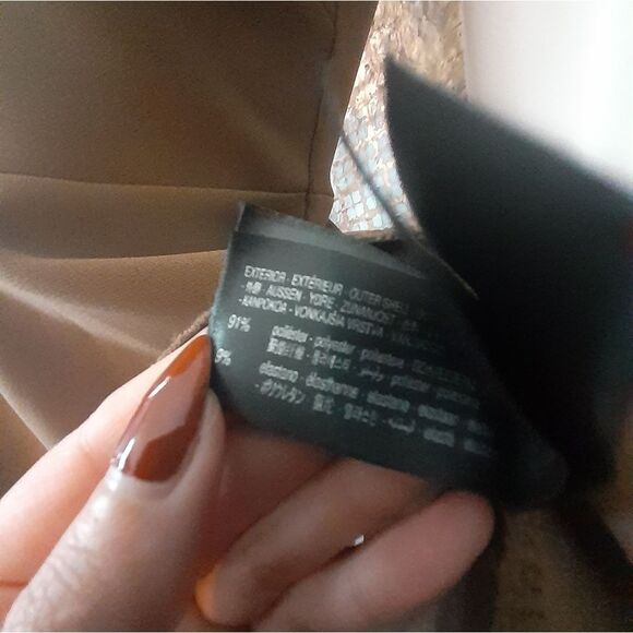 Zara Strapless Mocha Brown Peplum Top - Picture 6 of 11